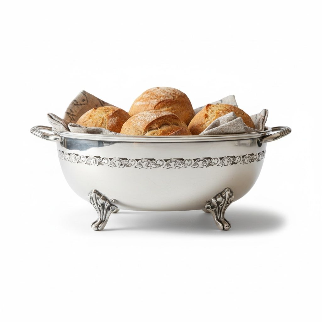 Vintage Sheffield EPNS Silver Plated Open Serving Bowl with Pierced Border