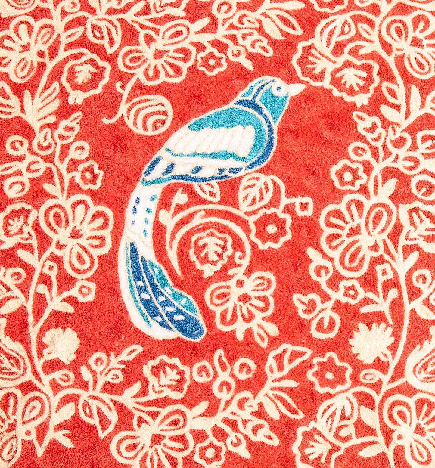 Handmade Floral Separation Tapestry