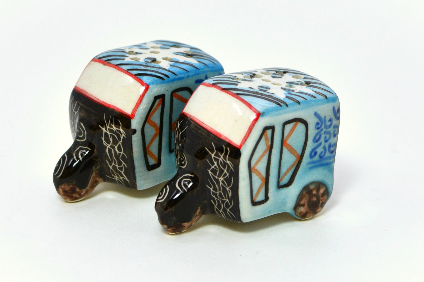 Rickshaw Salt and Pepper Shakers