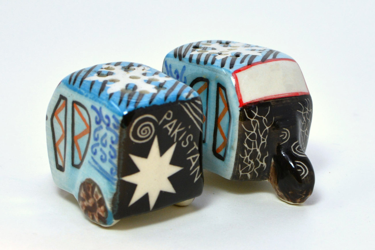 Rickshaw Salt and Pepper Shakers