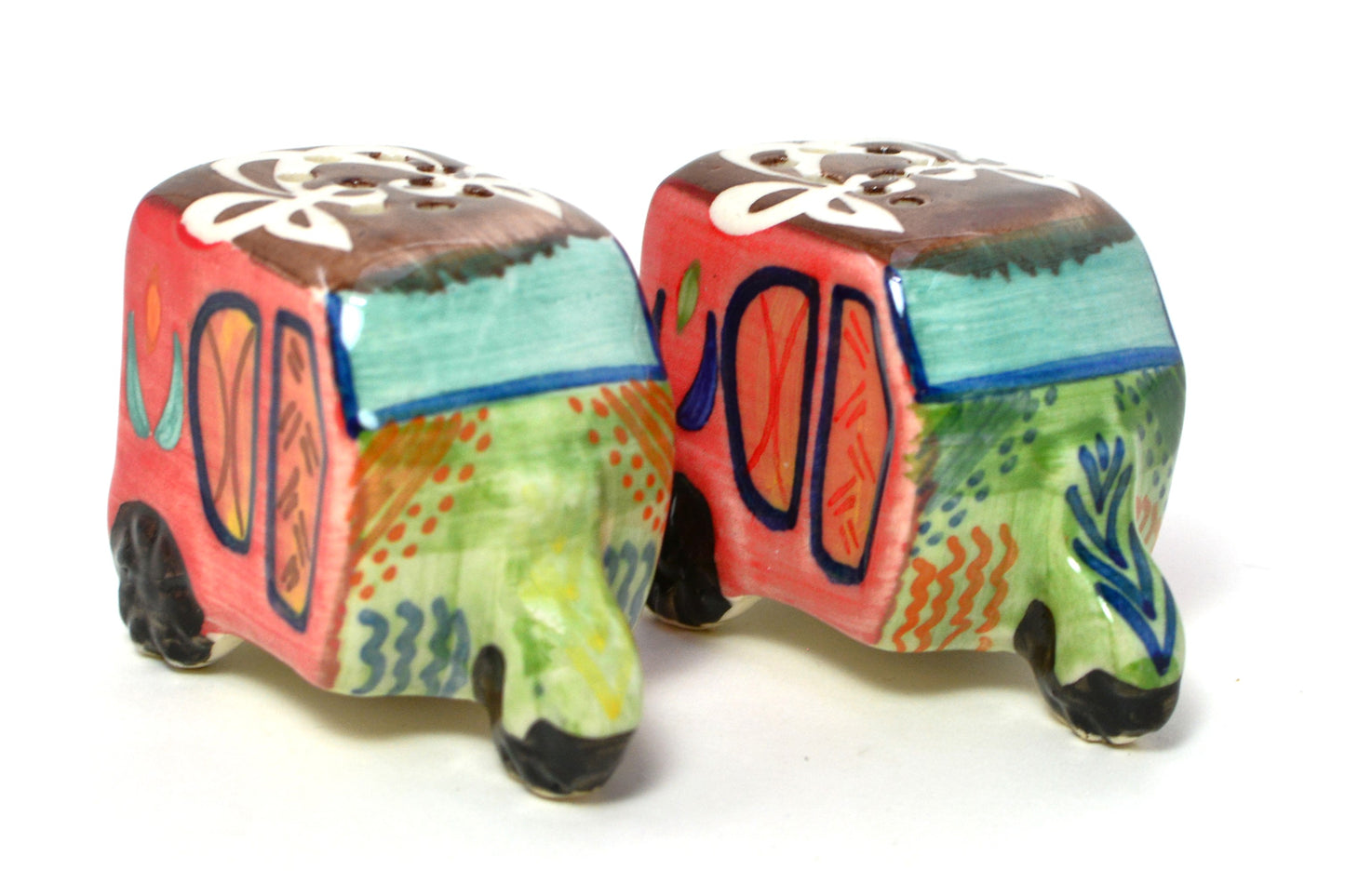 Rickshaw Salt and Pepper Shakers