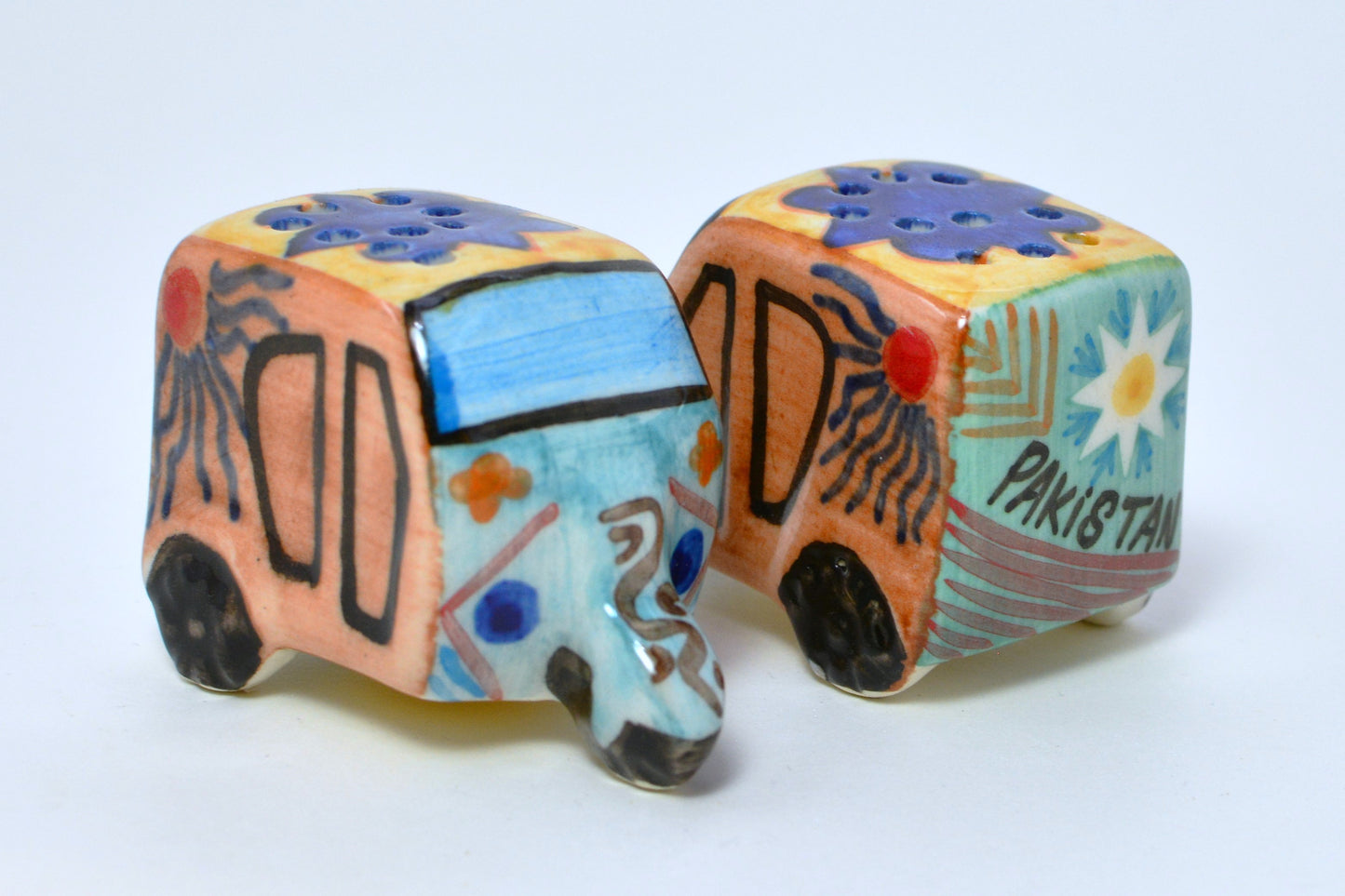 Rickshaw Salt and Pepper Shakers