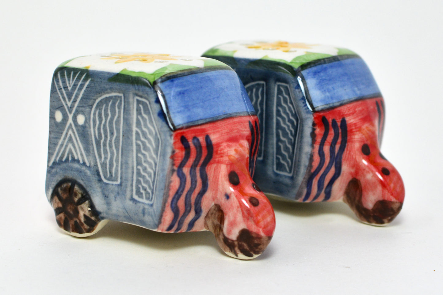 Rickshaw Salt and Pepper Shakers