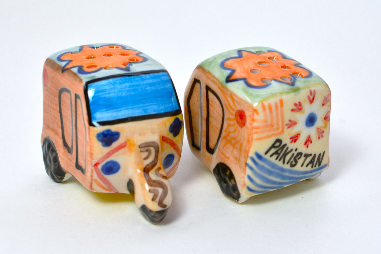 Rickshaw Salt and Pepper Shakers