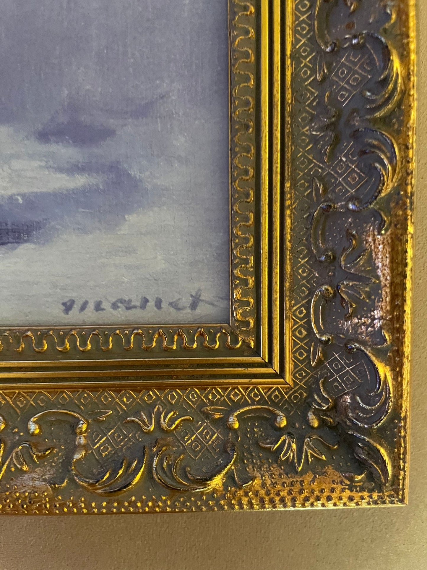 Flowers in a Crystal Vase by Edouard Manet Vintage Framed Polaroid Museum Replica