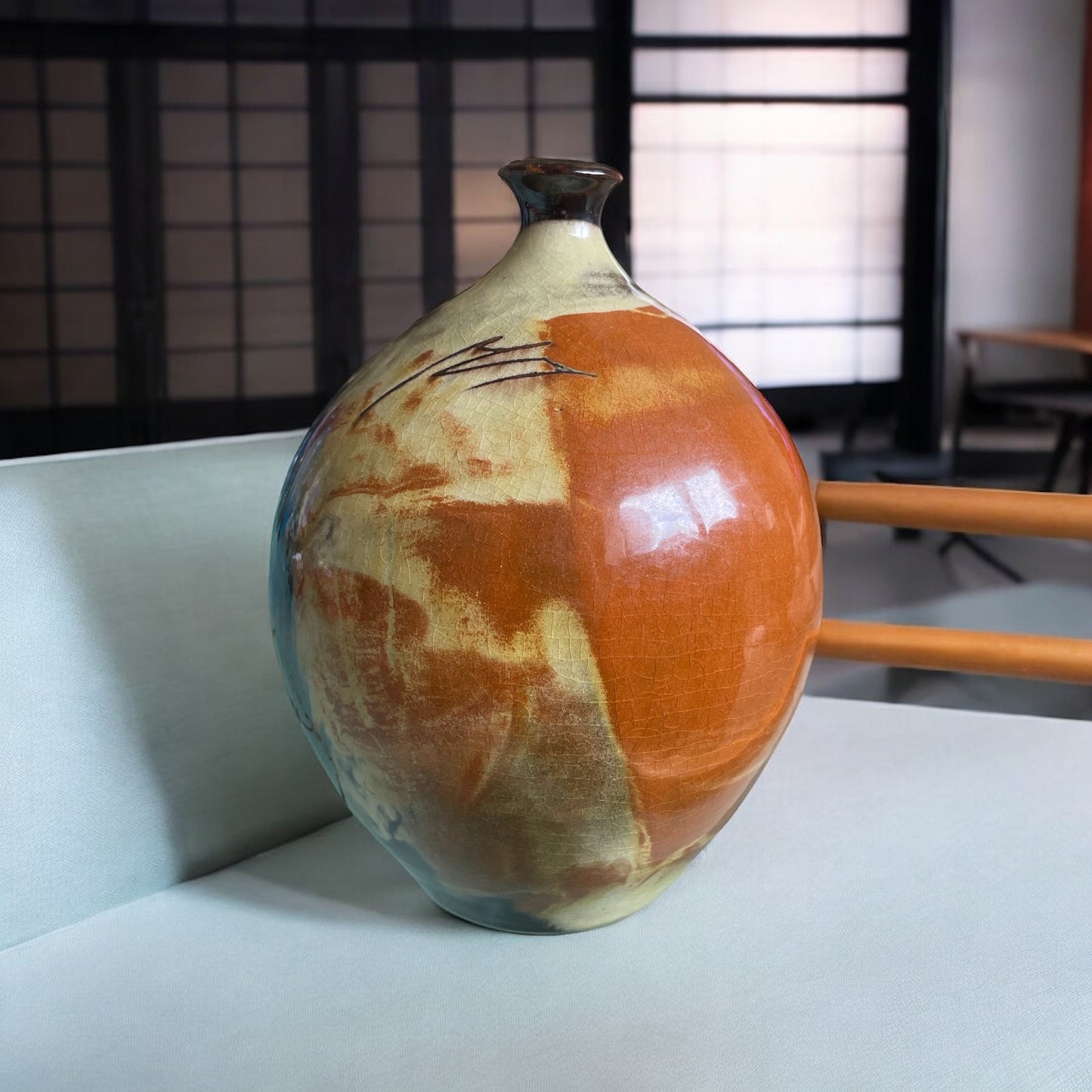 Raku Vase (Preloved)