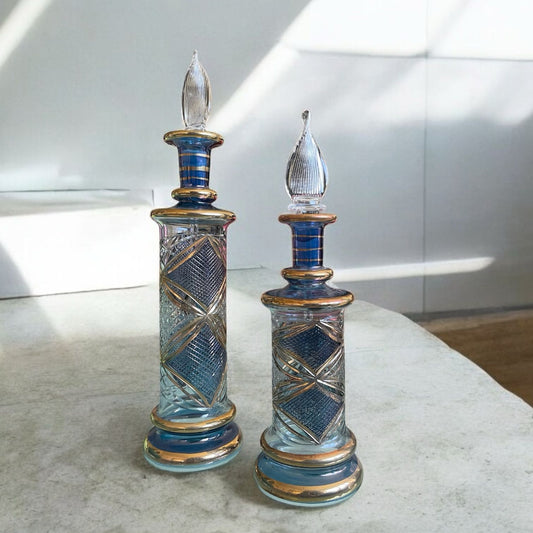Cleopatra’s Crystal Elixir Bottles (Set of 2)