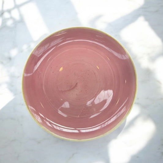 The Pink Edit round plate