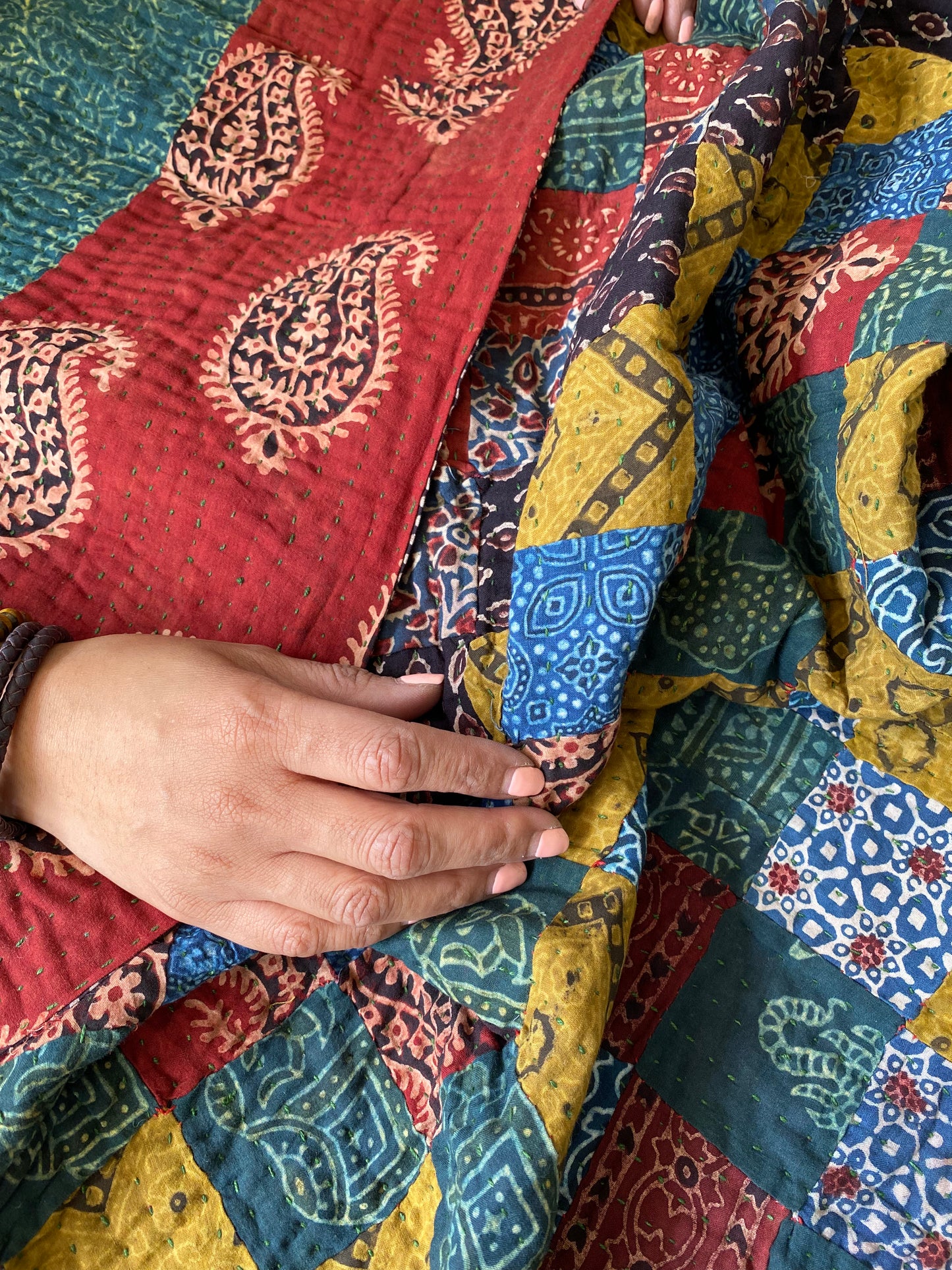 Qalat Ajrak Ralli Throw
