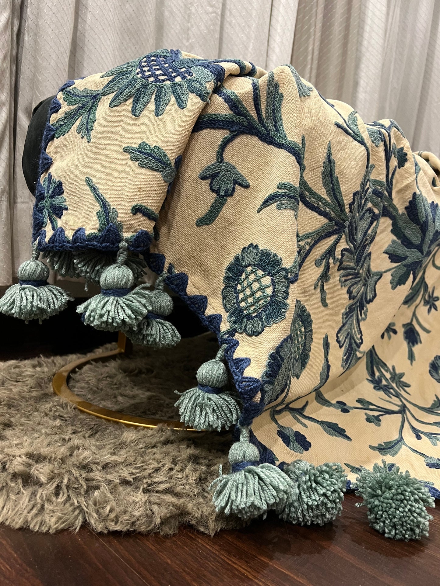 Floral Haven Bed Throw