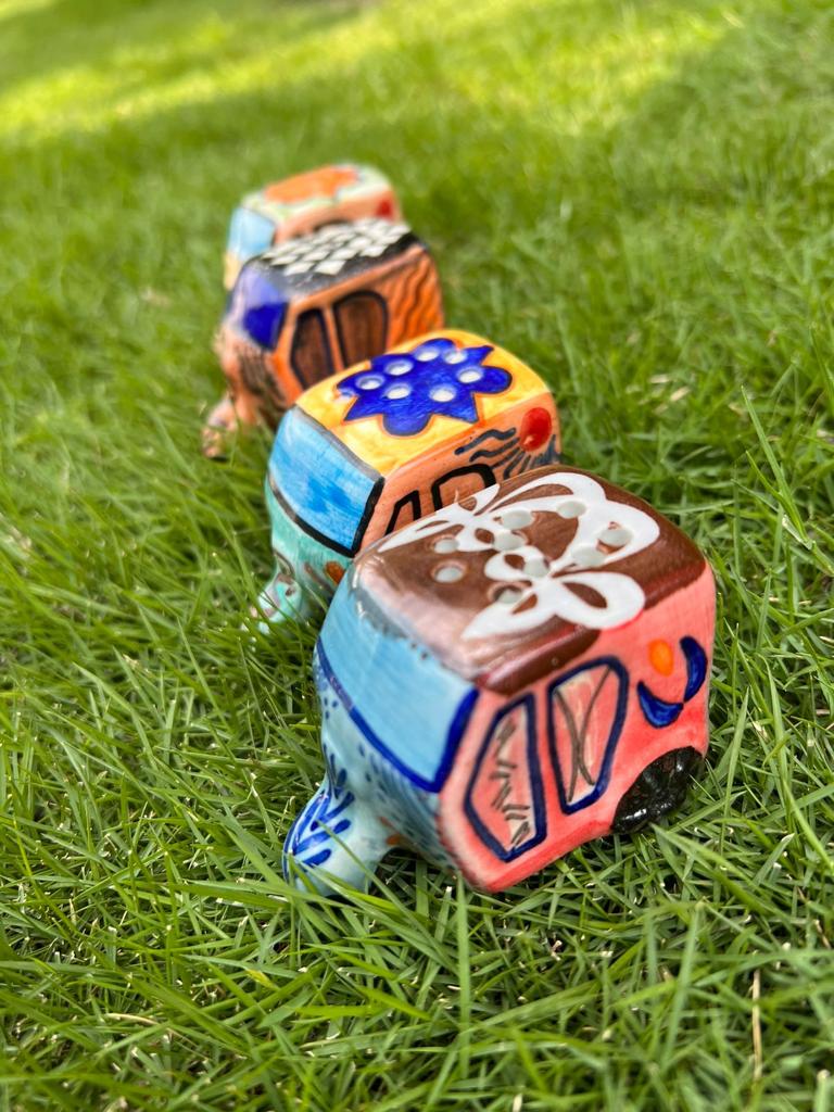 Rickshaw Salt and Pepper Shakers