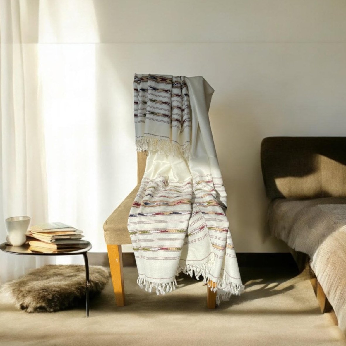 Unisex Handwoven Shawl