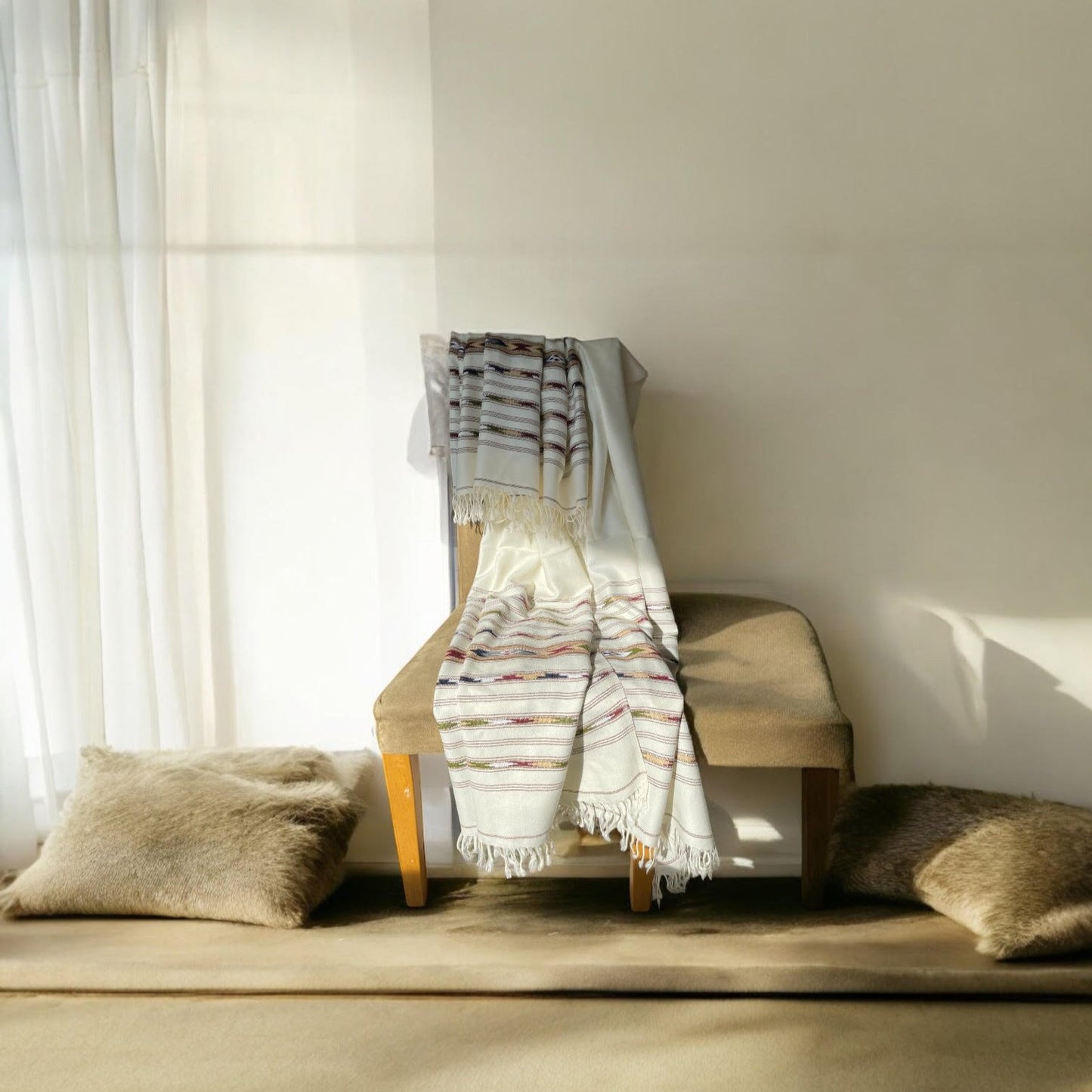 Unisex Handwoven Shawl