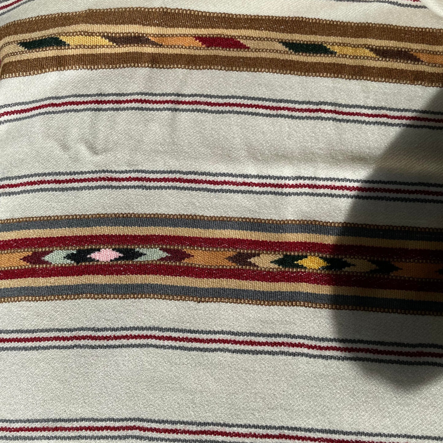 Unisex Handwoven Pom Pom Shawl