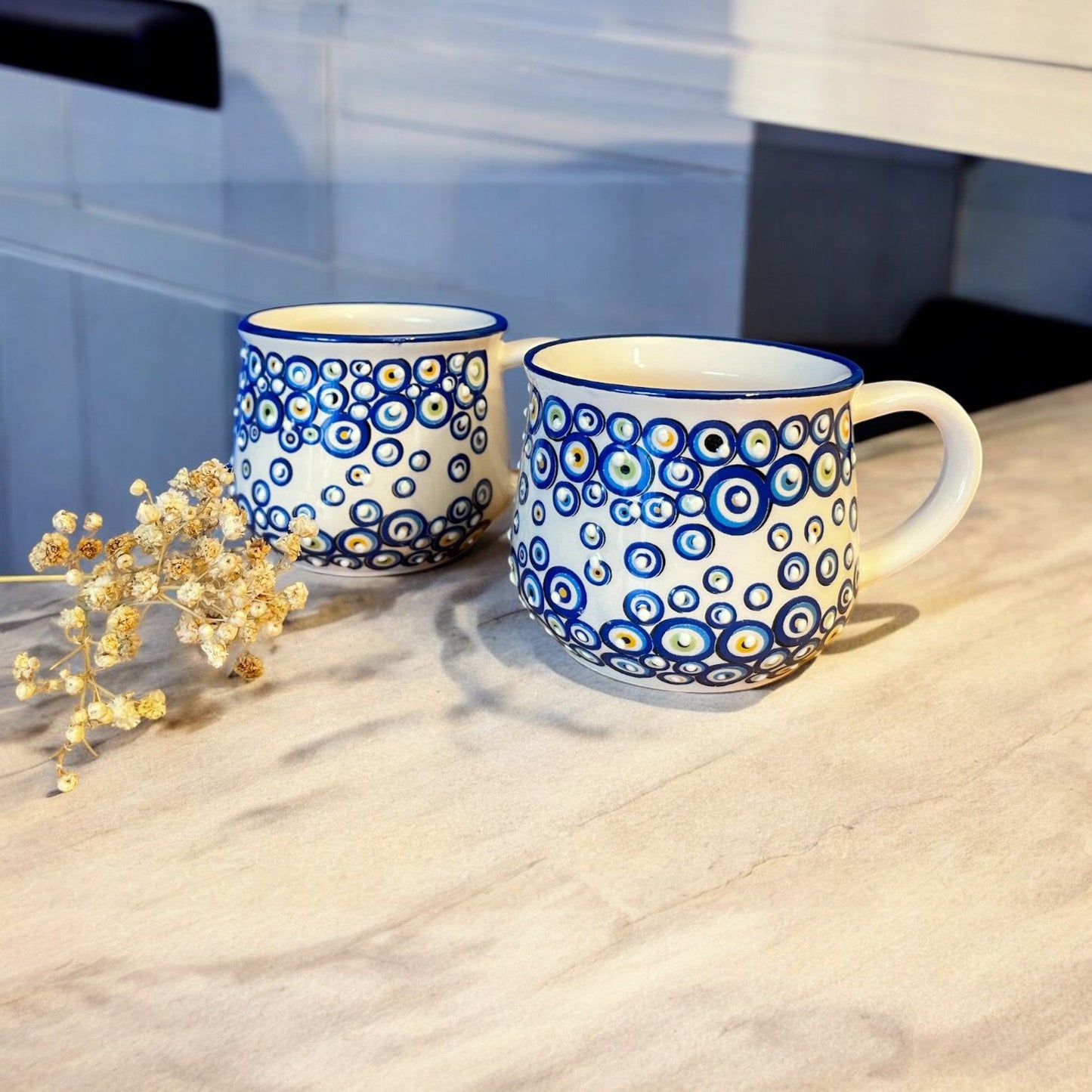 Pair Mystic Circles Mugs