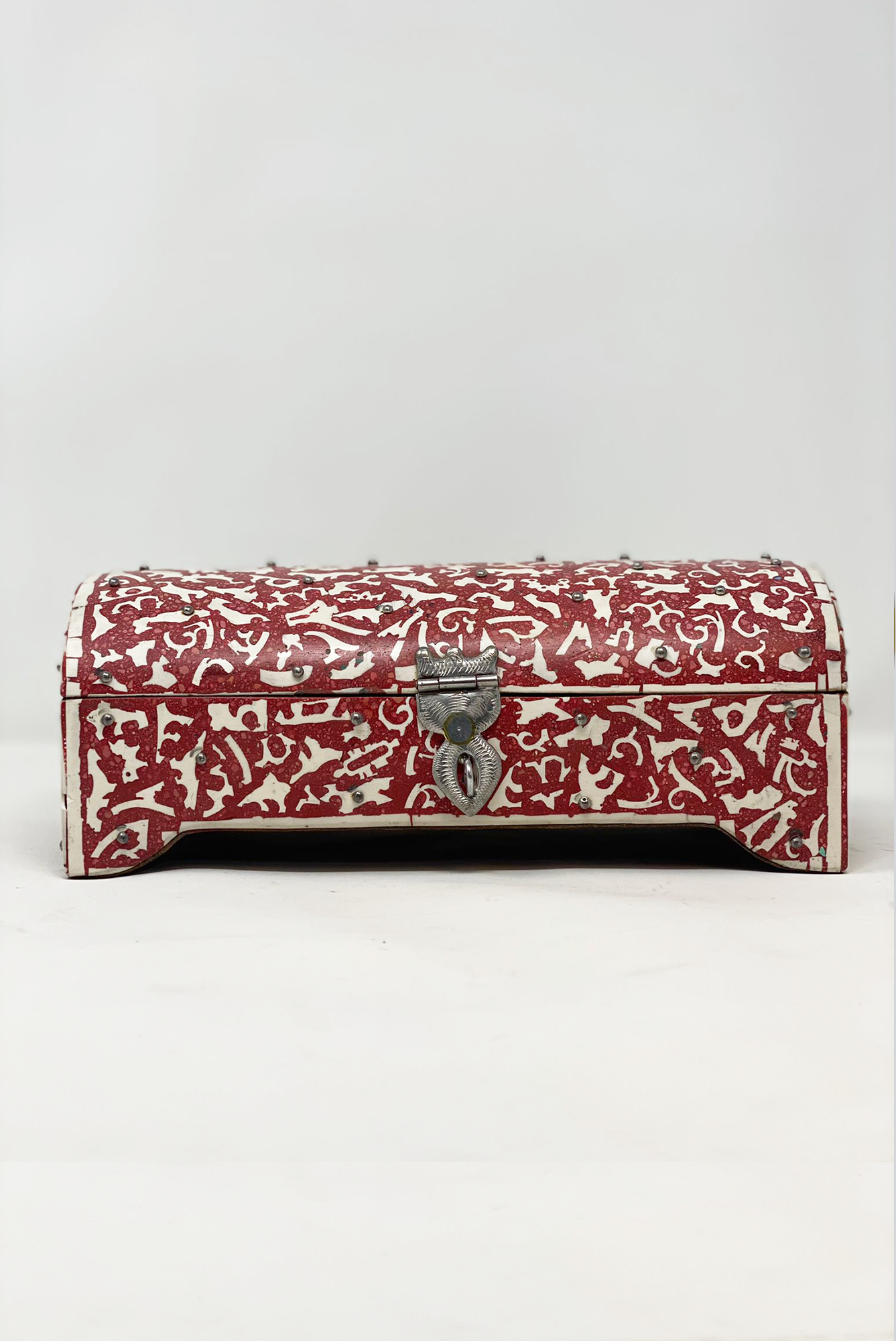 Inlay Red Jewellery Box