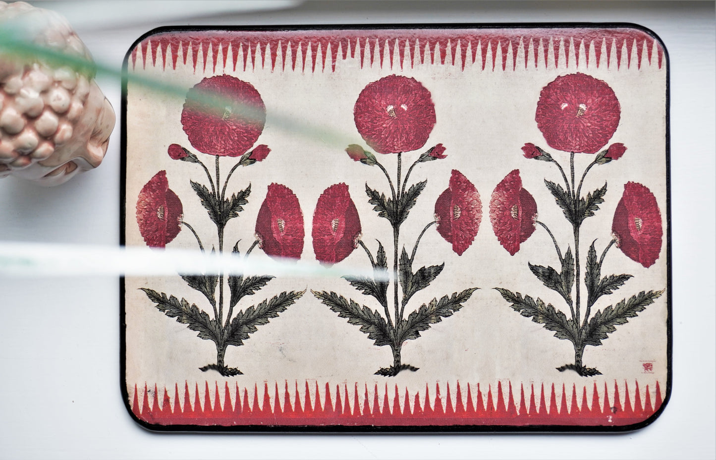 Rose Hot Plate Set of 2