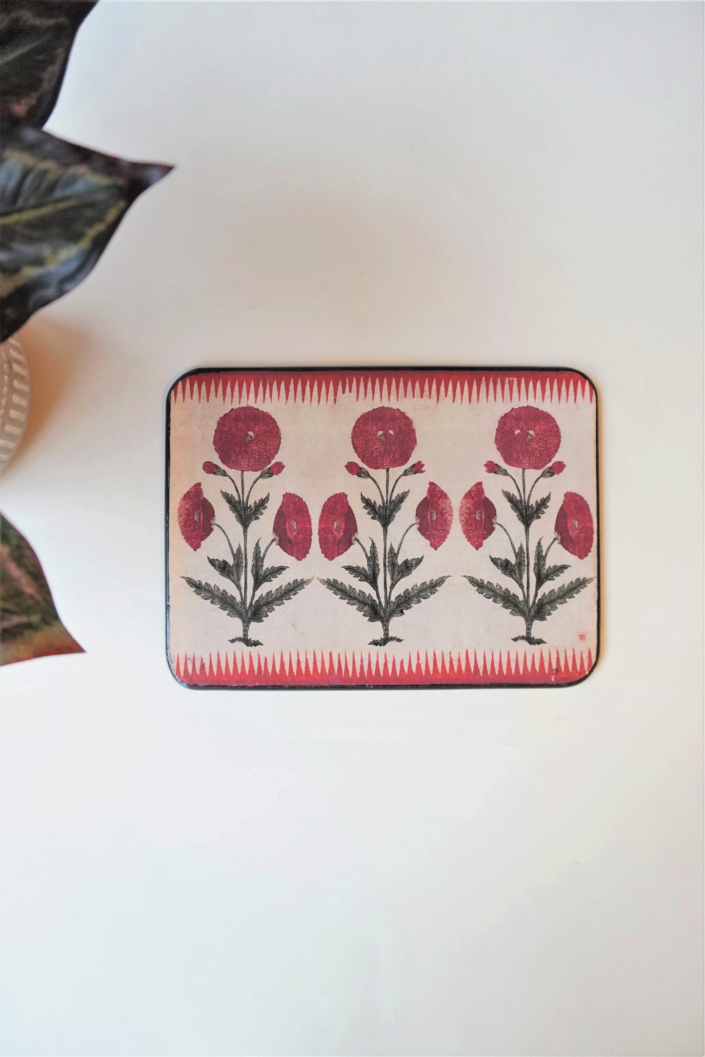 Rose Hot Plate Set of 2