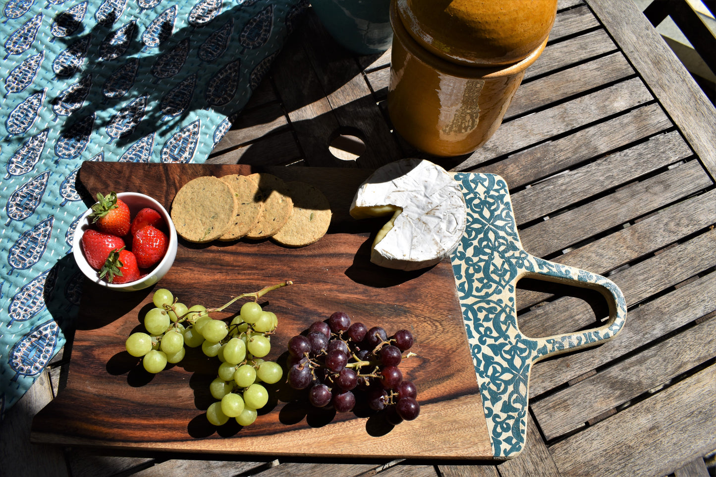 Large Liana beige -  Handmade serving board