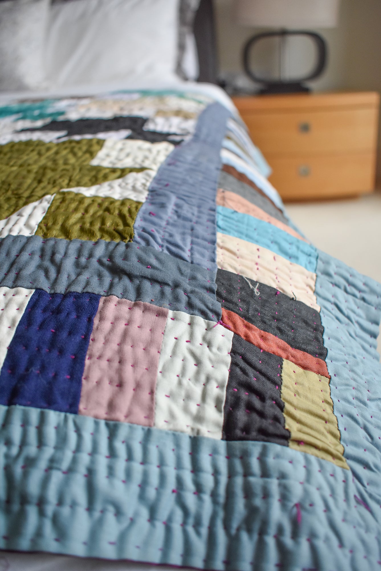 Vintage and Recycled Kite Throw