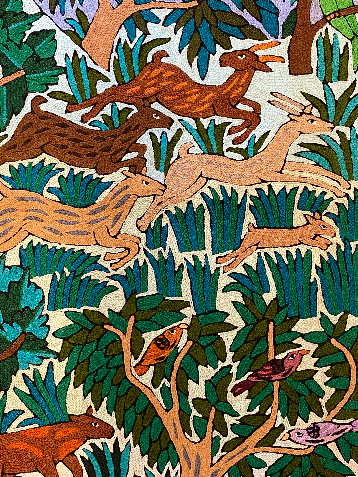 The Deer Life Wall Tapestry