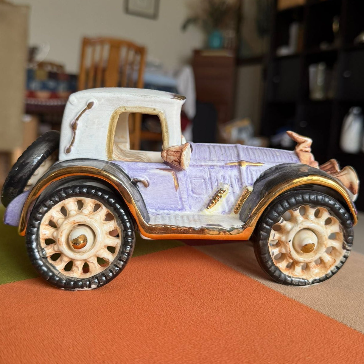 Lavender Heritage Vintage Car Showpiece