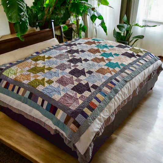 Vintage and Recycled Kite Sofa Throw