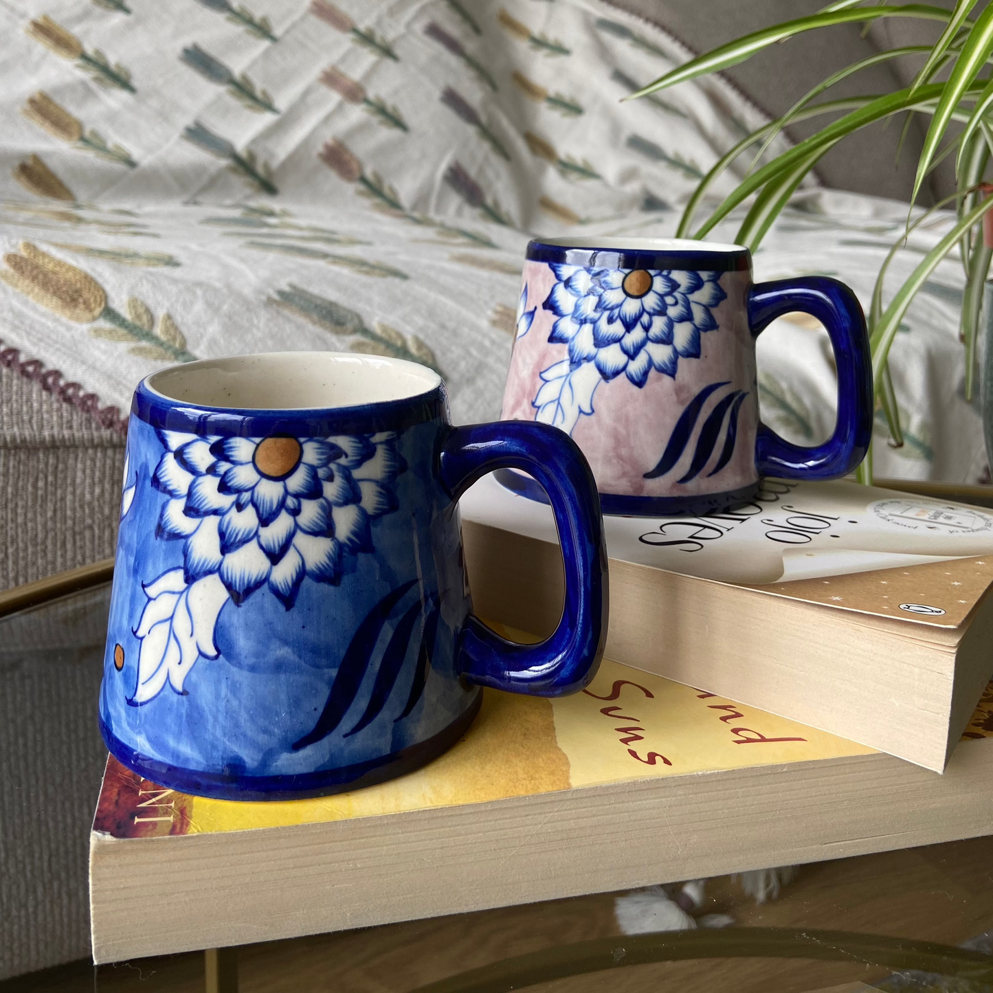 Floral Handcrafted Mug