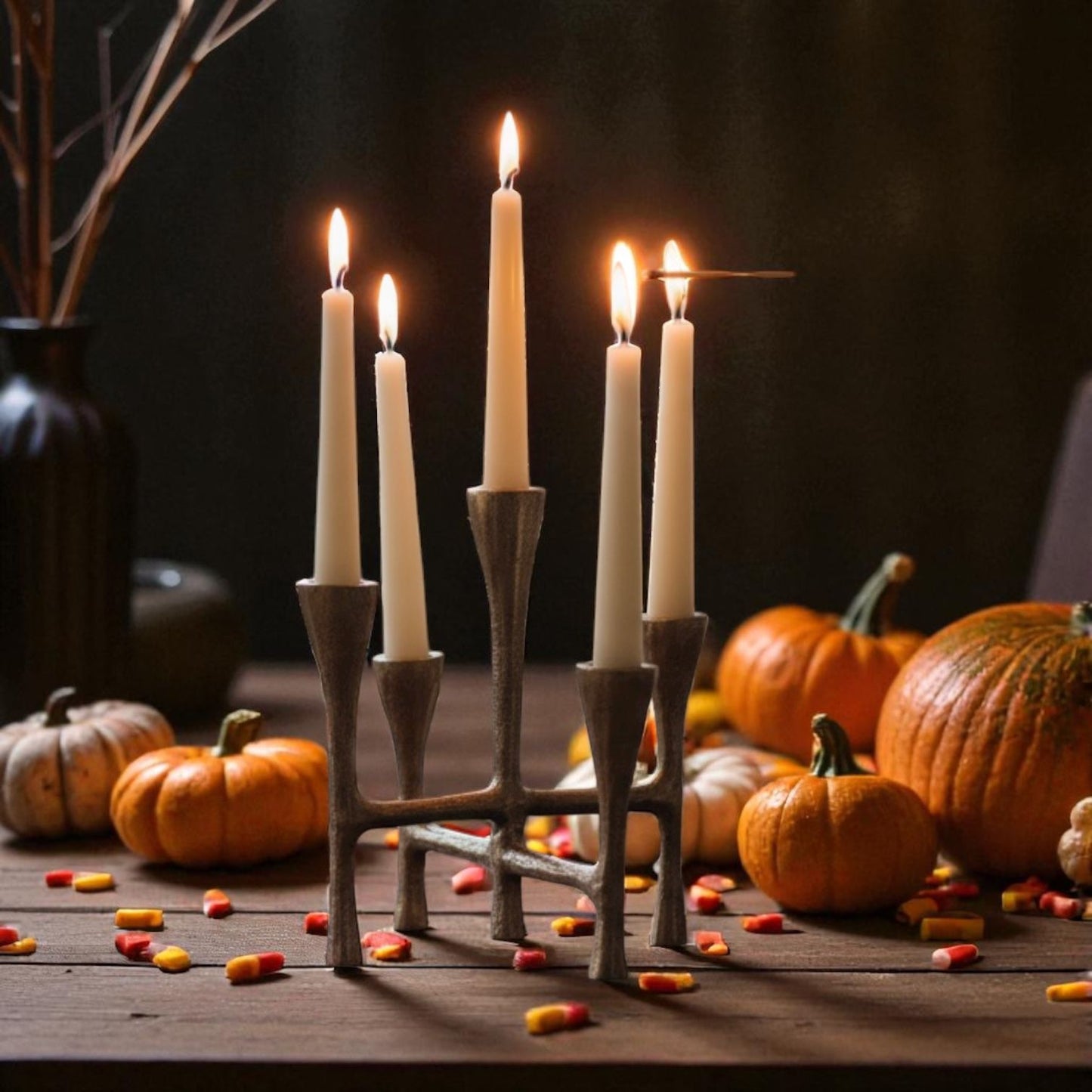 Lumora Candle Stand (from lumen, meaning light, soft and modern)