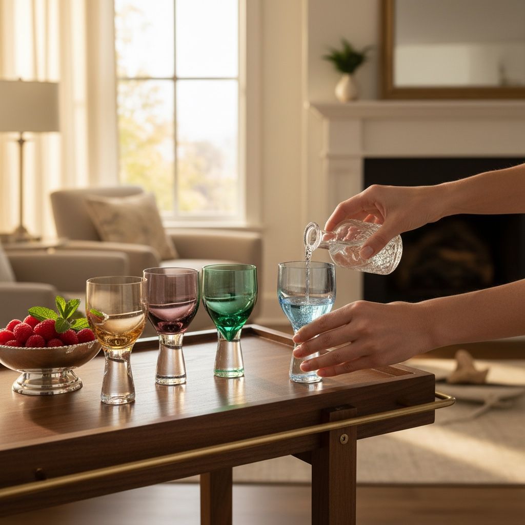 Aurora Radiant Glass Set (Set of 4)