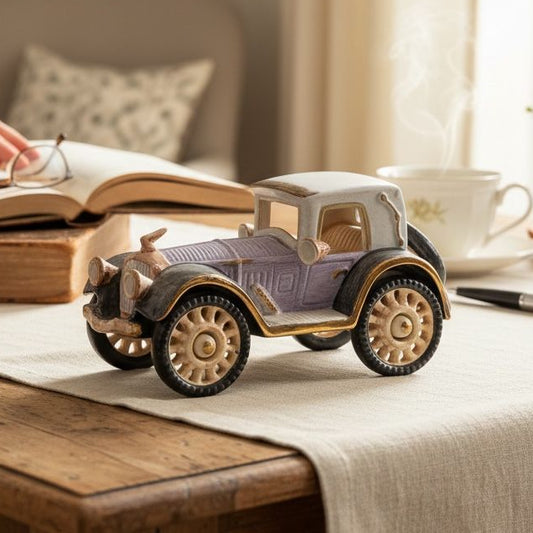 Lavender Heritage Vintage Car Showpiece